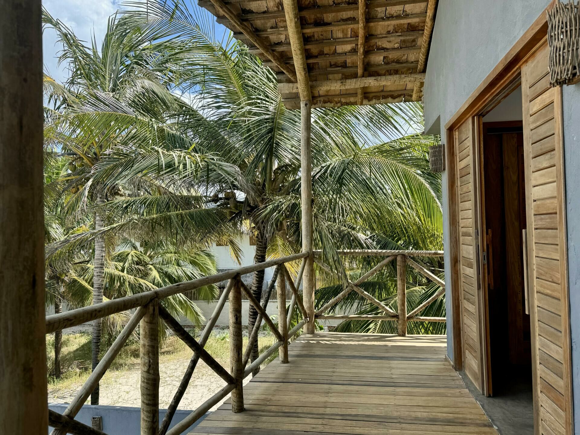 Imagem de Casa espaçosa, pé na areia, com vista maravilhosa, localizada no Preá